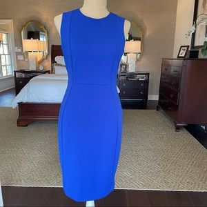 Calvin Klein Simply Elegant Blue Dress